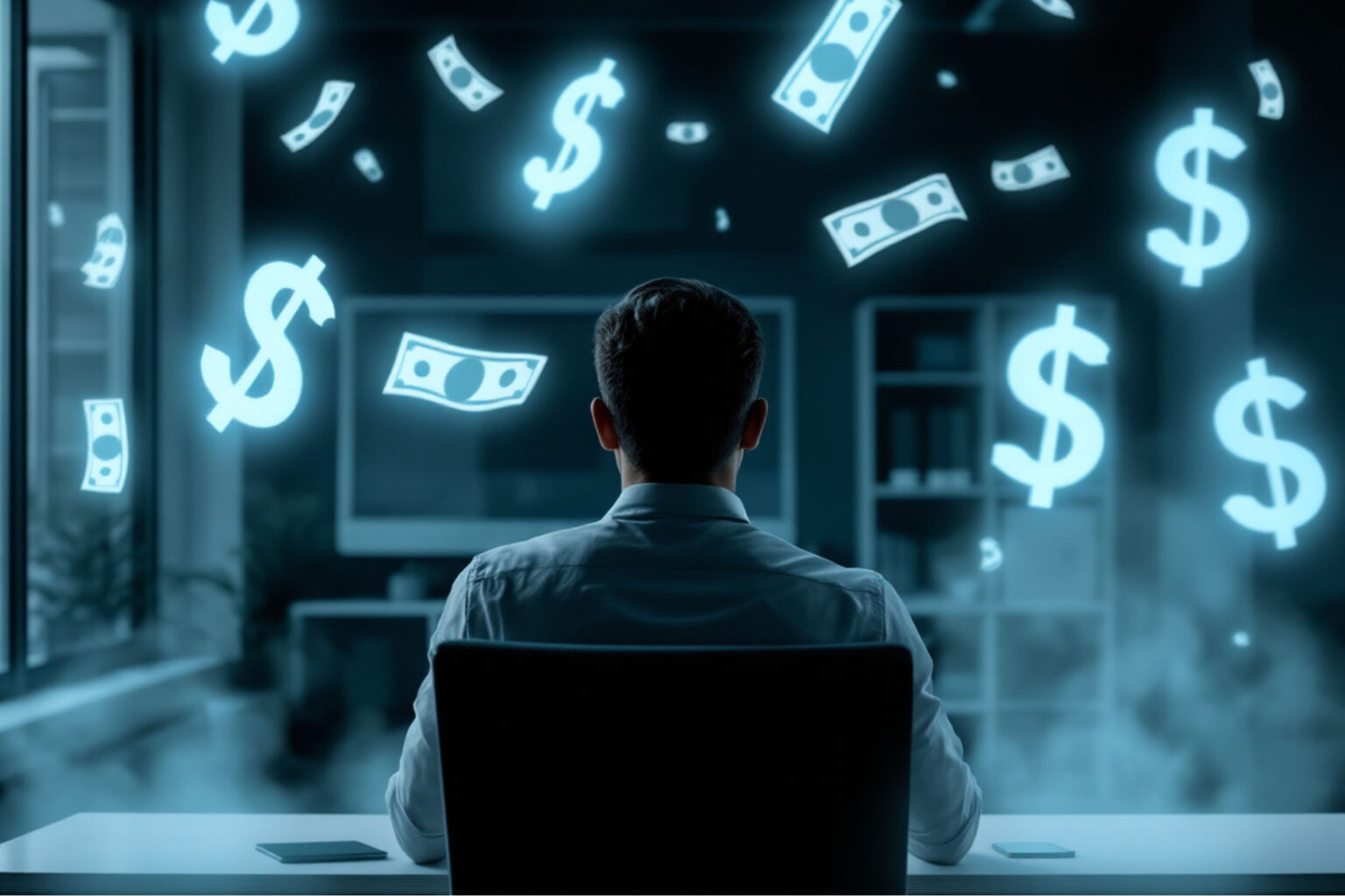 geld-fliegt-herum-blau-büro