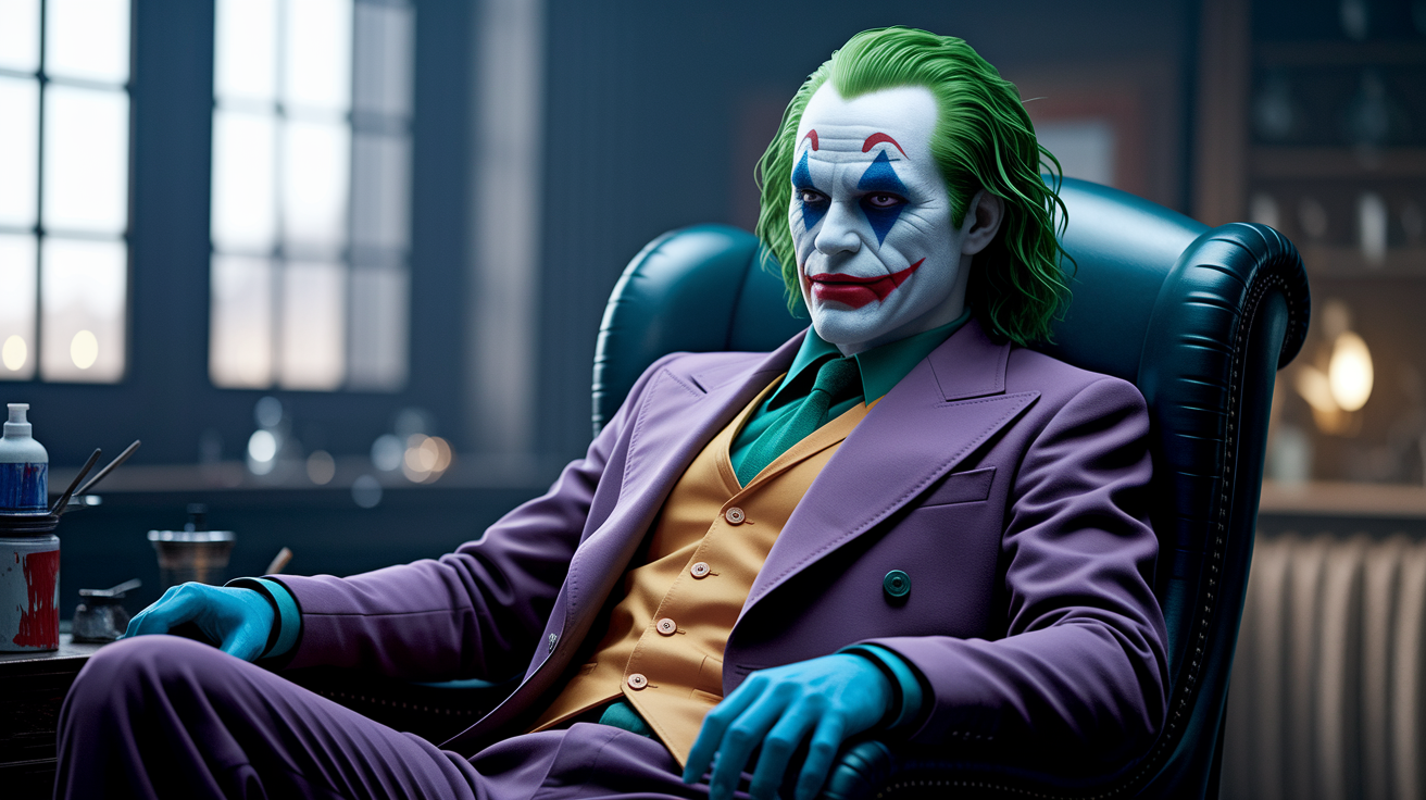 Joker im Sessel