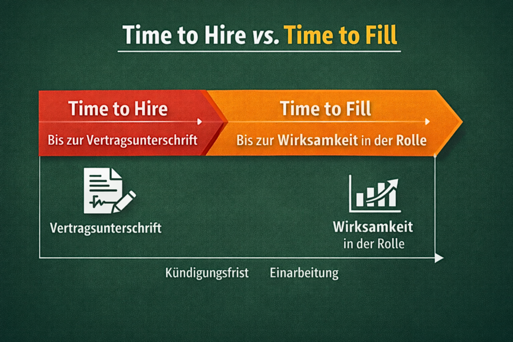 Time to Hire vs Time to Fill Grafik